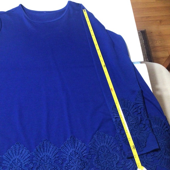 Zulily Large Sapphire Blue Tunic - Picture 6 of 9